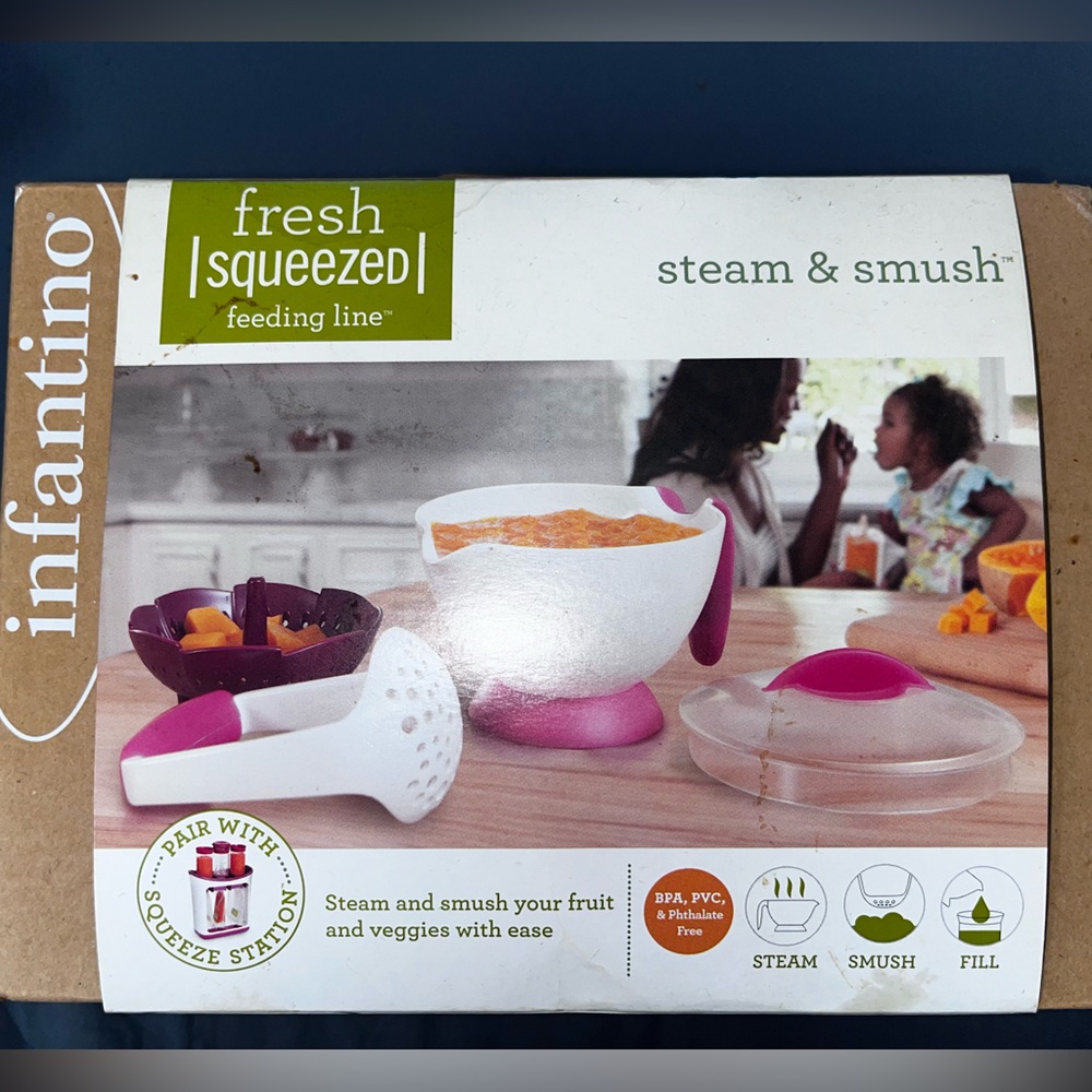 Steam and smush from Infantino.